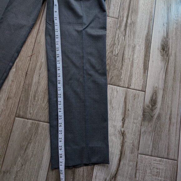 Joseph Abboud Men’s 2-Piece Gray Wool Suit 42R Jacket 34R Pants Union Made Canad - Picture 14 of 15